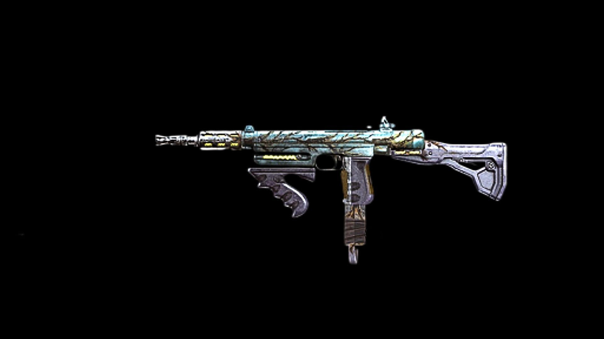 The Deathglow RA 225 weapon blueprint (Image via Activision)