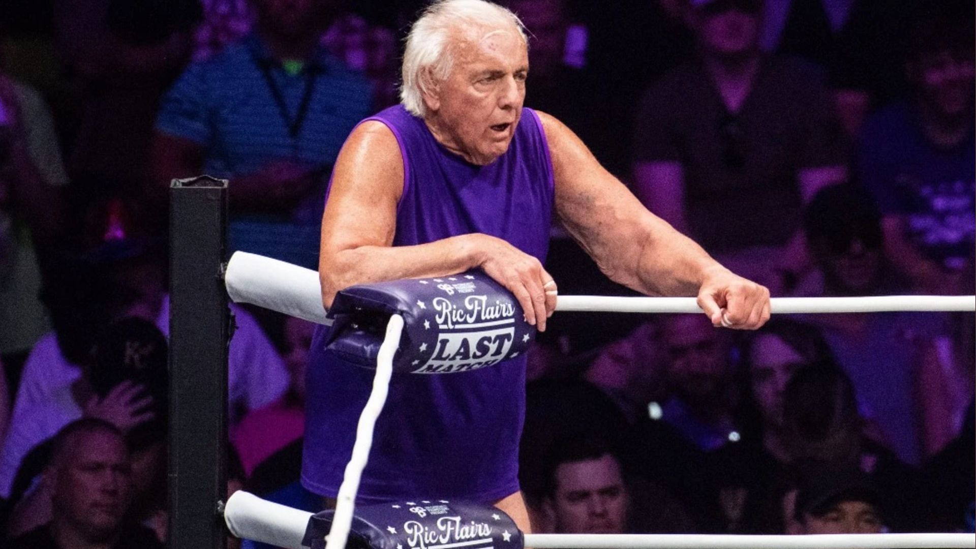 Ric Flair wrestled his last match on July 31st
