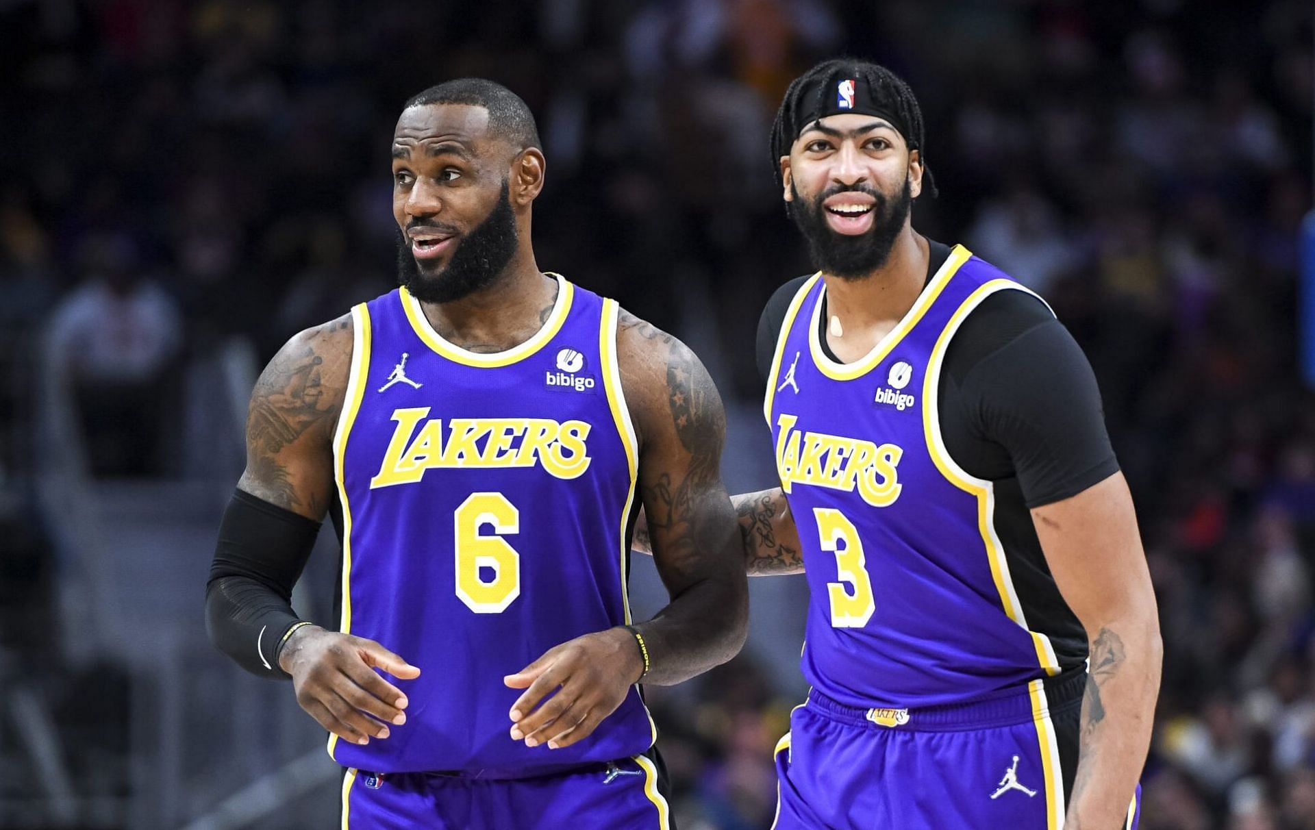 LeBron James and Anthony Davis will spearhead the LA Lakers&#039; campaign again next season. [Photo: NBA.com]