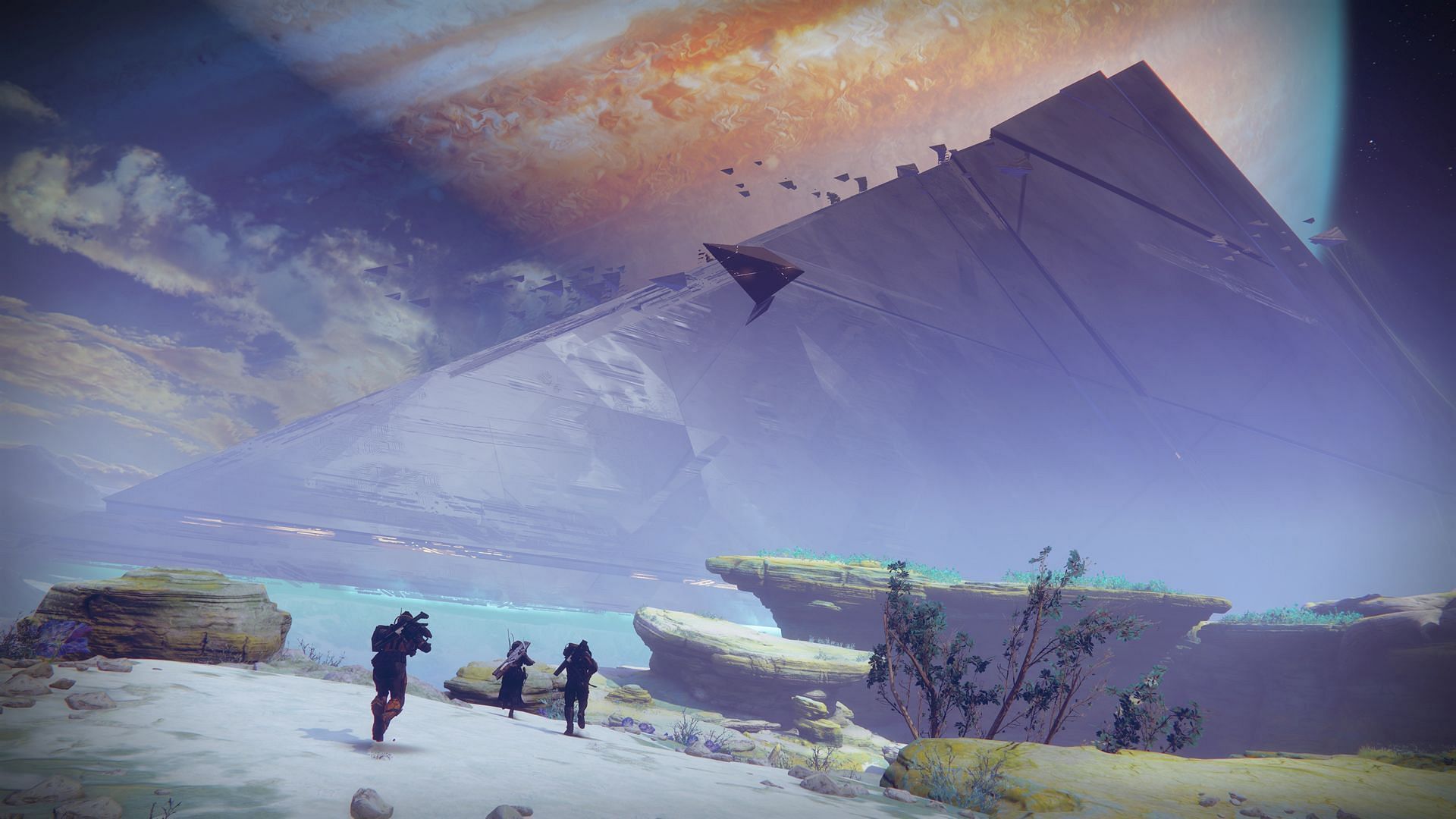 Destiny 2 Season of the Arrivals IO planet showcase (Image via Bungie)