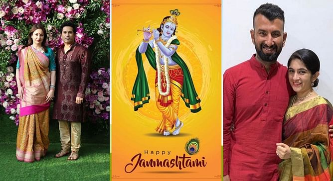 भारतीय क्रिकेटरों ने धूमधाम से मनाई कृष्ण जन्माष्टमी, सोशल मीडिया पर किये खास पोस्ट