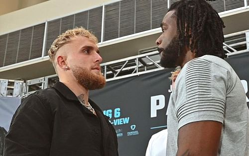 Jake Paul (left), Hasim Rahman Jr. (right) [Image courtesy: @hasimrahmanjr via Instagram]