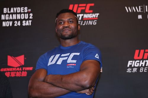 UFC Heavyweight Champion Francis Ngannou