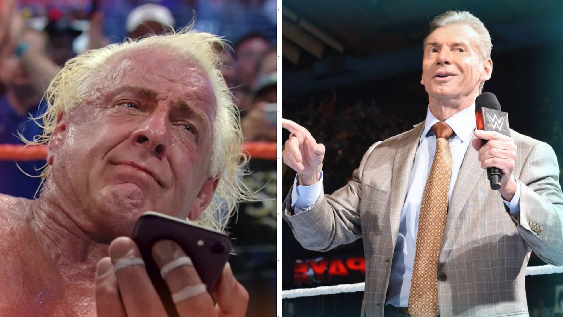 Ric Flair re-joined WWE in 2001