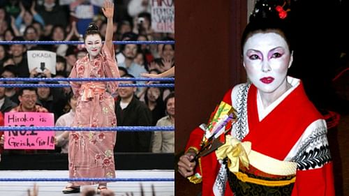 Hiroko Suzuki feuded with Torrie Wilson on SmackDown