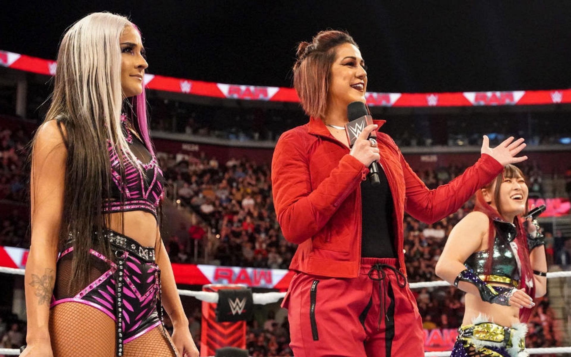 Bayley returned with IYO SKY and Dakota Kai at SummerSlam!