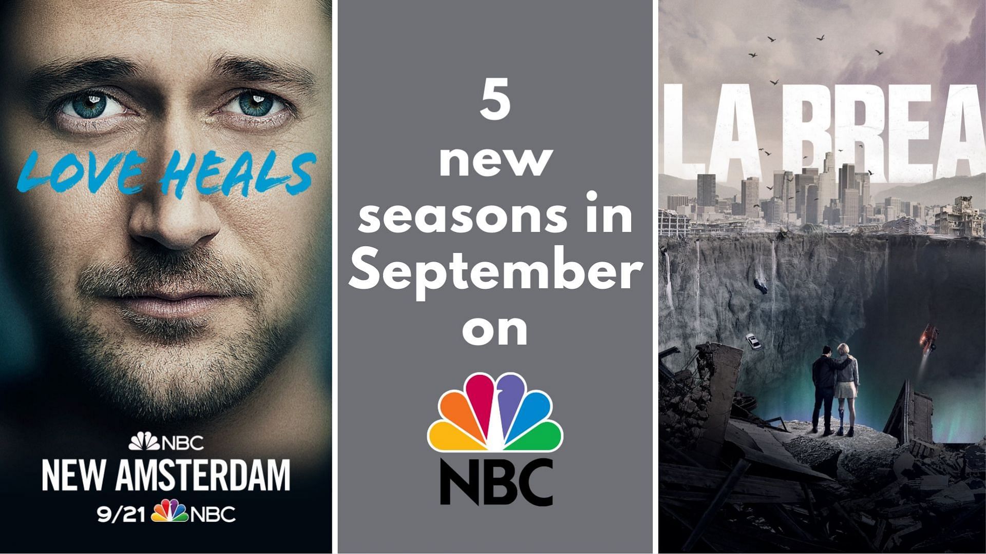 5 NBC shows premiering in September 2022 with new seasons (Images via NBC)
