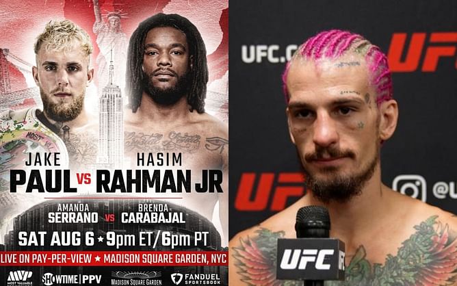 "I was definitely more excited about that than the UFC this weekend" - Sean O'Malley shares annoyance at Jake Paul vs. Hasim Rahman Jr. fight cancelation
