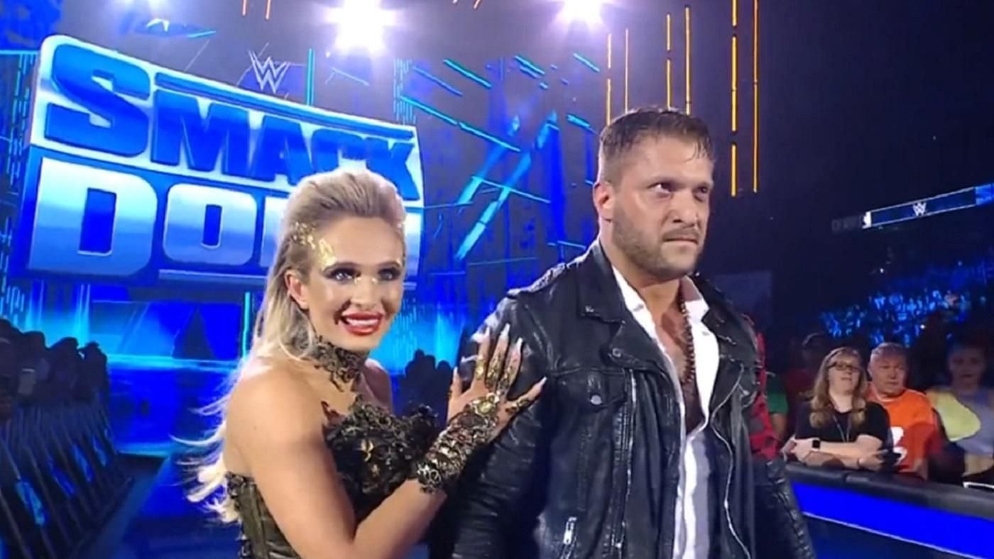 Karrion Kross and Scarlett Bordeaux returned to WWE on SmackDown