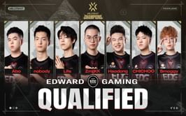 China marks their entry to VCT for the first time ever, Edward Gaming qualifies for Valorant Champions 2022