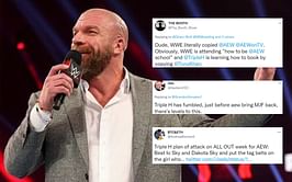 "Triple H plan of attack on All Out week"- Twitter fans anticipate a shocking connection between WWE and AEW