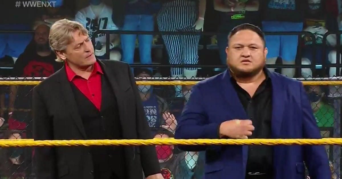 After being released from WWE while part of the Raw commentary team, Samoa Joe would be brought back to NXT just two motnhs later