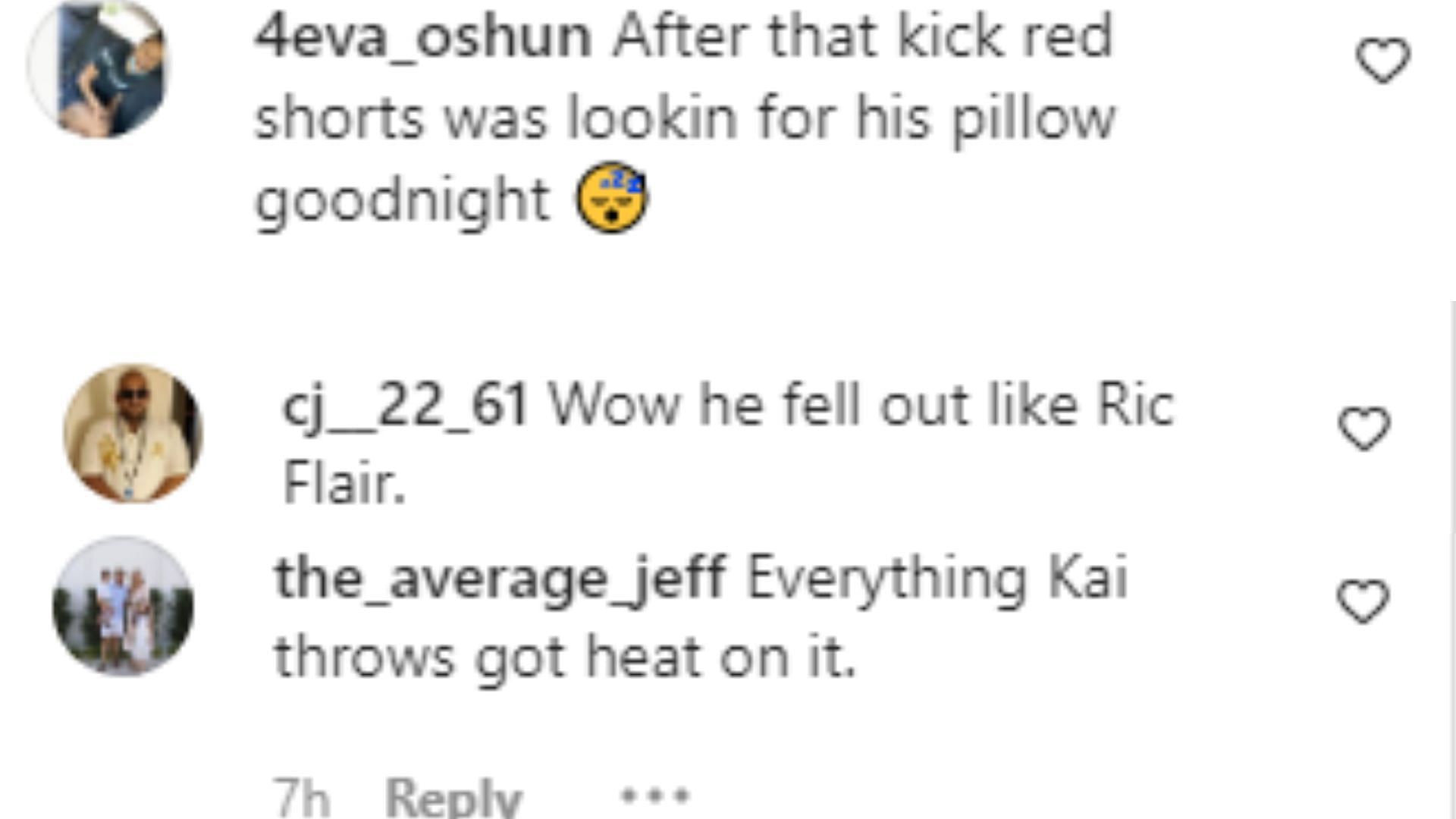 [Photo Credit: @ONEChampionship] Instagram Comments