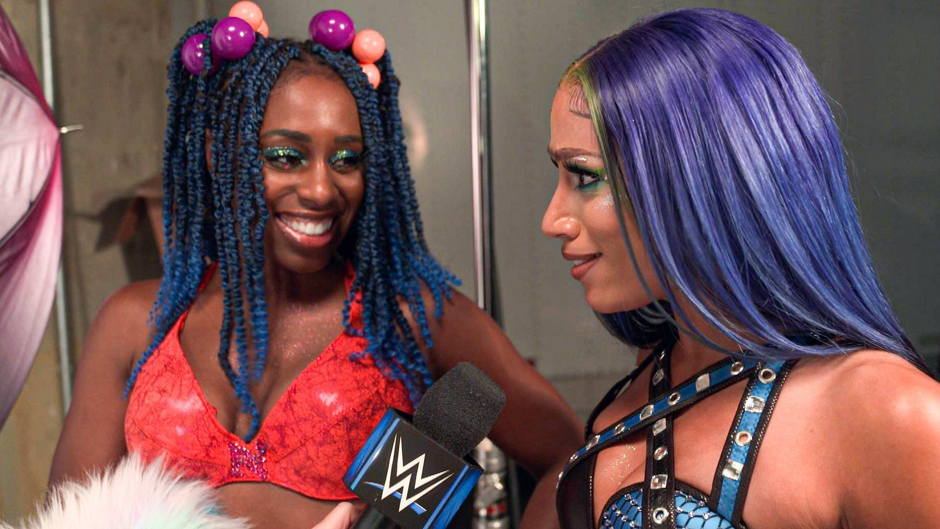 Naomi and Sasha Banks