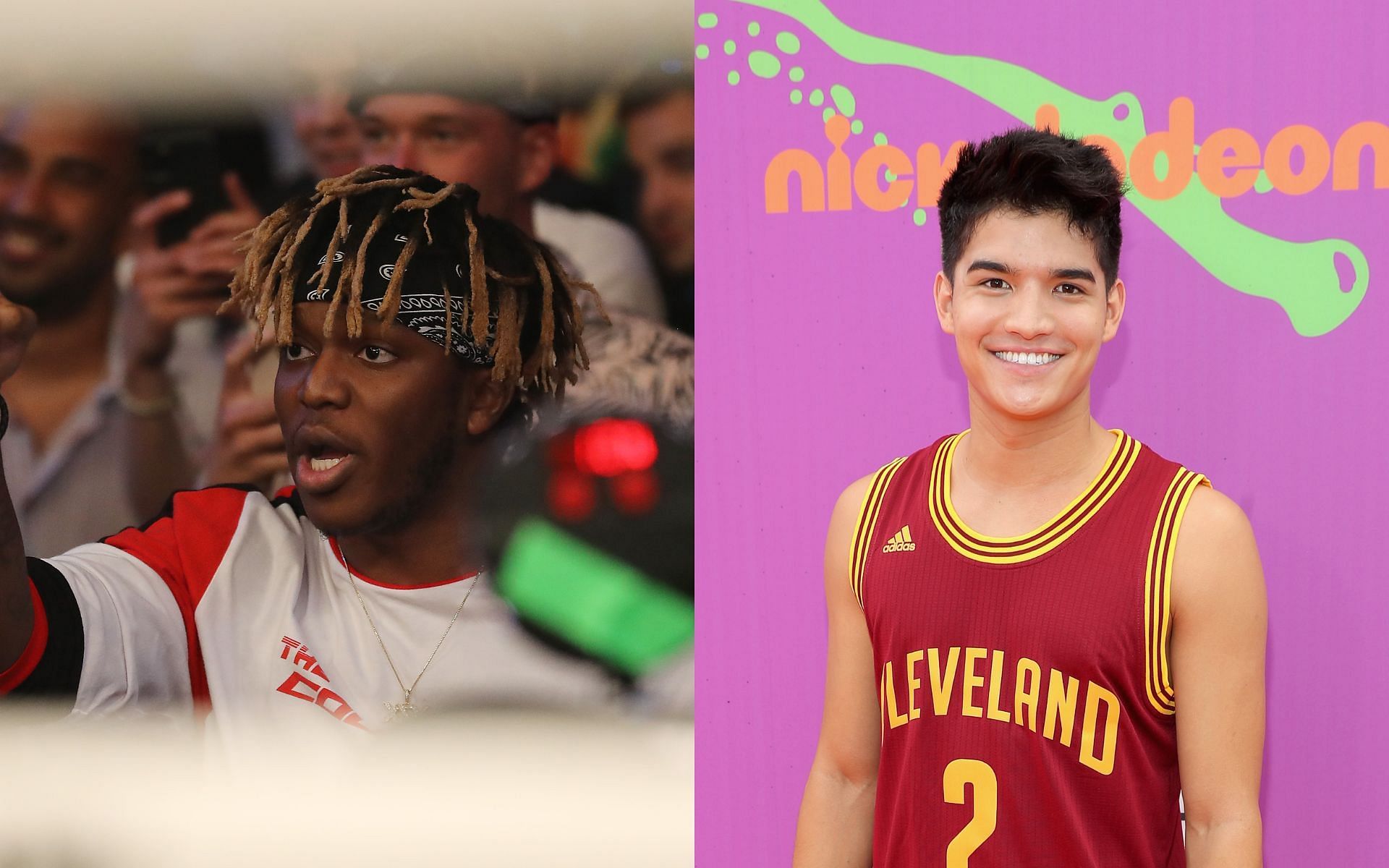 KSI (left) and Alex Wassabi (right) (Image credits Getty Images)