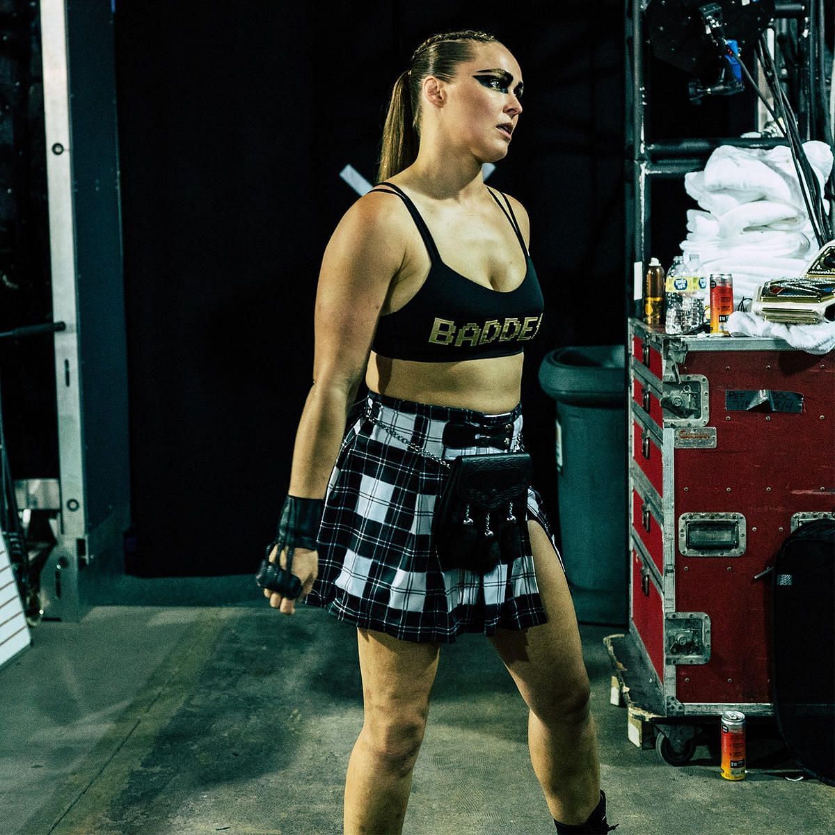 Ronda Rousey had a major match scheduled