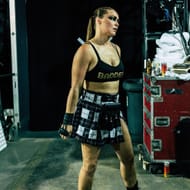 Ronda Rousey had a major match scheduled