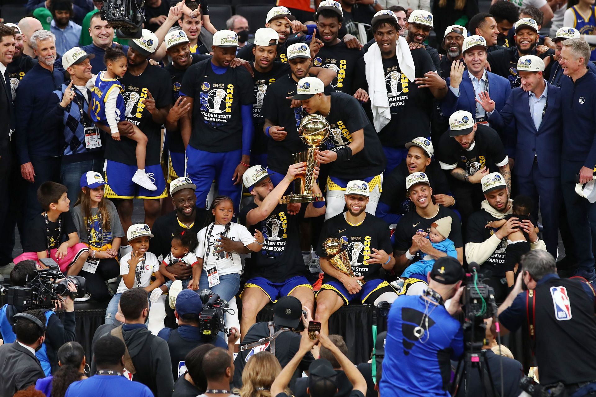 Celebrations from the 2022 NBA Finals - Game Six