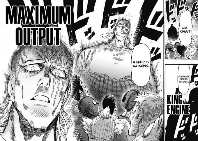 One Punch Man chapter 169: Saitama loses his memory of his fight with Garou