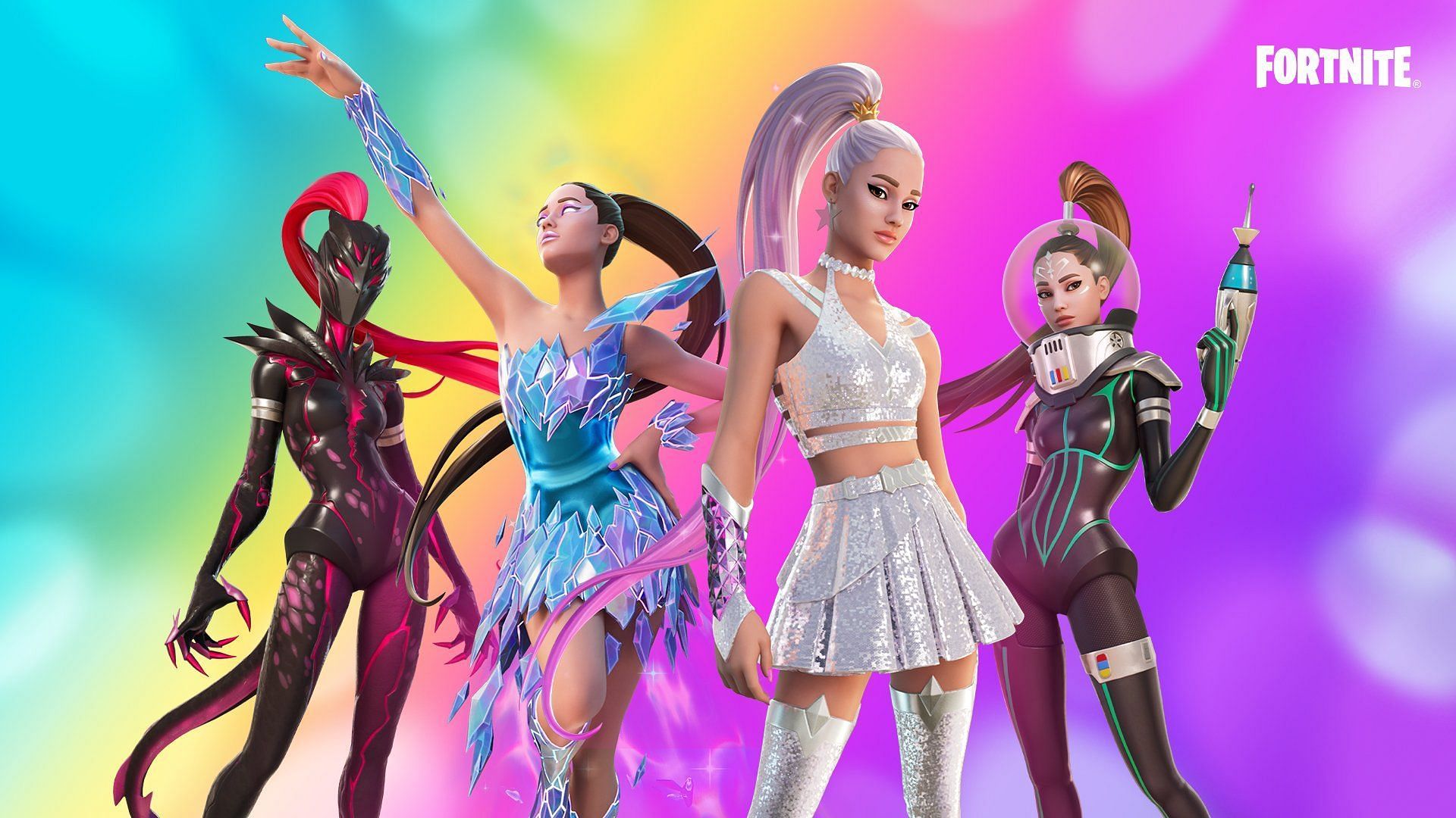 Ariana Grande&#039;s skins are quite rare in Chapter 3 Season 2 (Image via Epic Games)