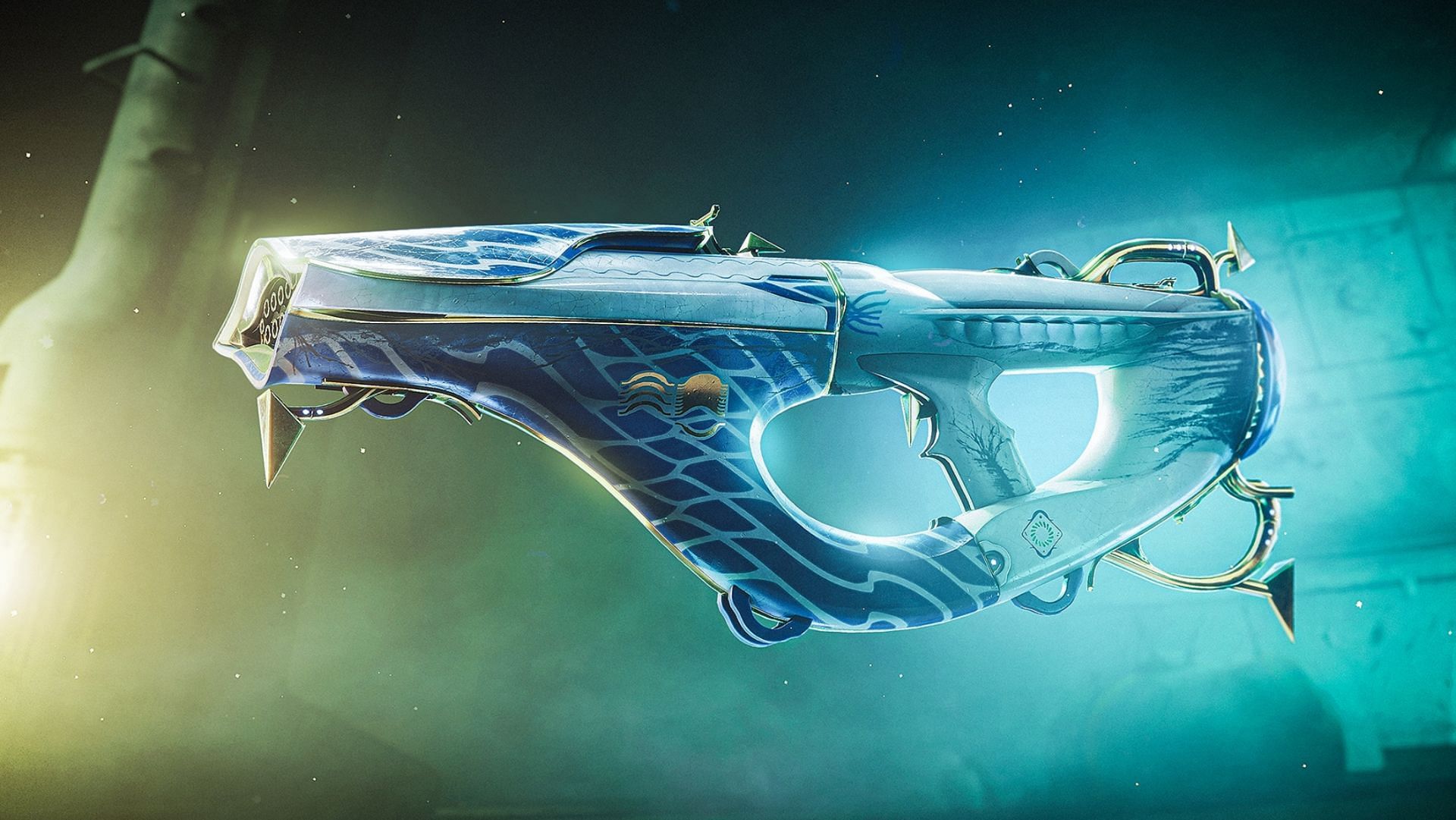 Destiny 2 Delicate Tomb Exotic Fusion Rifle cover (Image via Bungie) 
