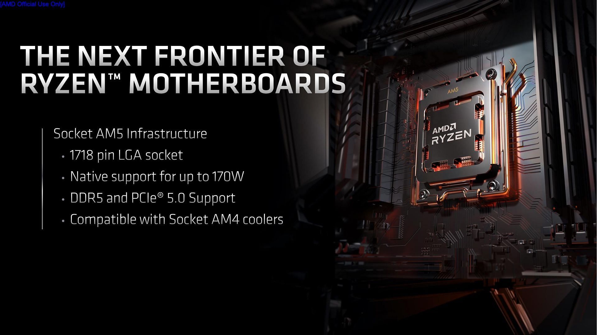 An overview of the upcoming AM5 socket (Image via AMD)