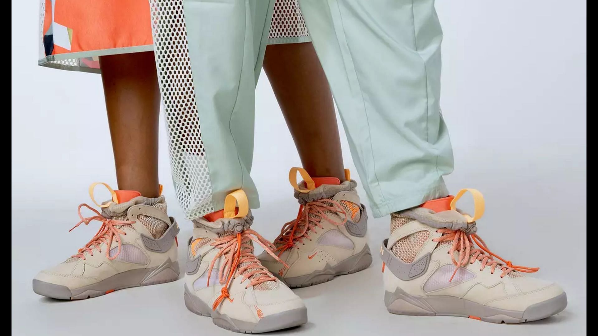 Fear of god on sale orange pulse on feet