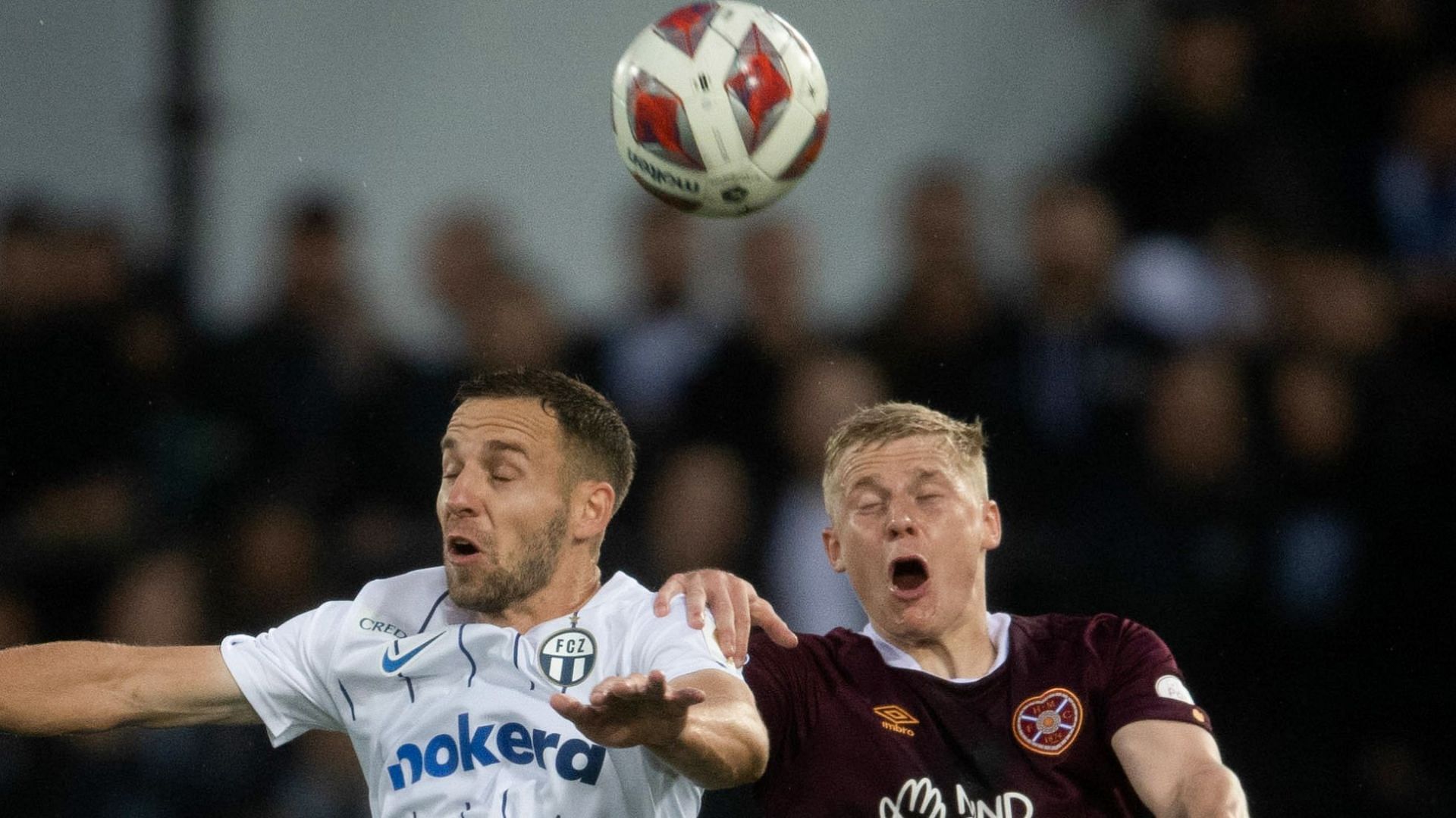 Hearts and Zurich will meet in their Europa League playoff fixture on Thursday