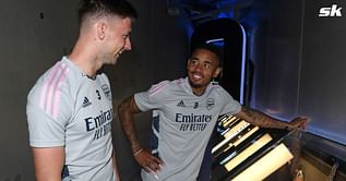 Arsenal star Kieran Tierney reveals the hilarious first words he said to new signing Gabriel Jesus