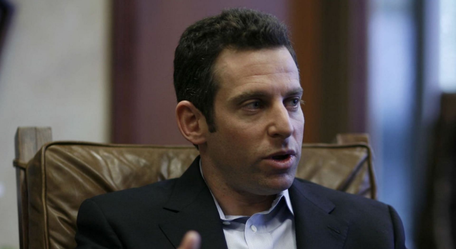 Sam Harris sparked an online debate after sharing his take on Hunter Biden&#039;s laptop conspiracy and Donald Trump&#039;s 2020 re-election (Image via Getty Images)