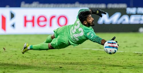Mirshad Michu has been among the best goalkeepers in ISL | Image: Olympics.com/Football Sports Development Limited