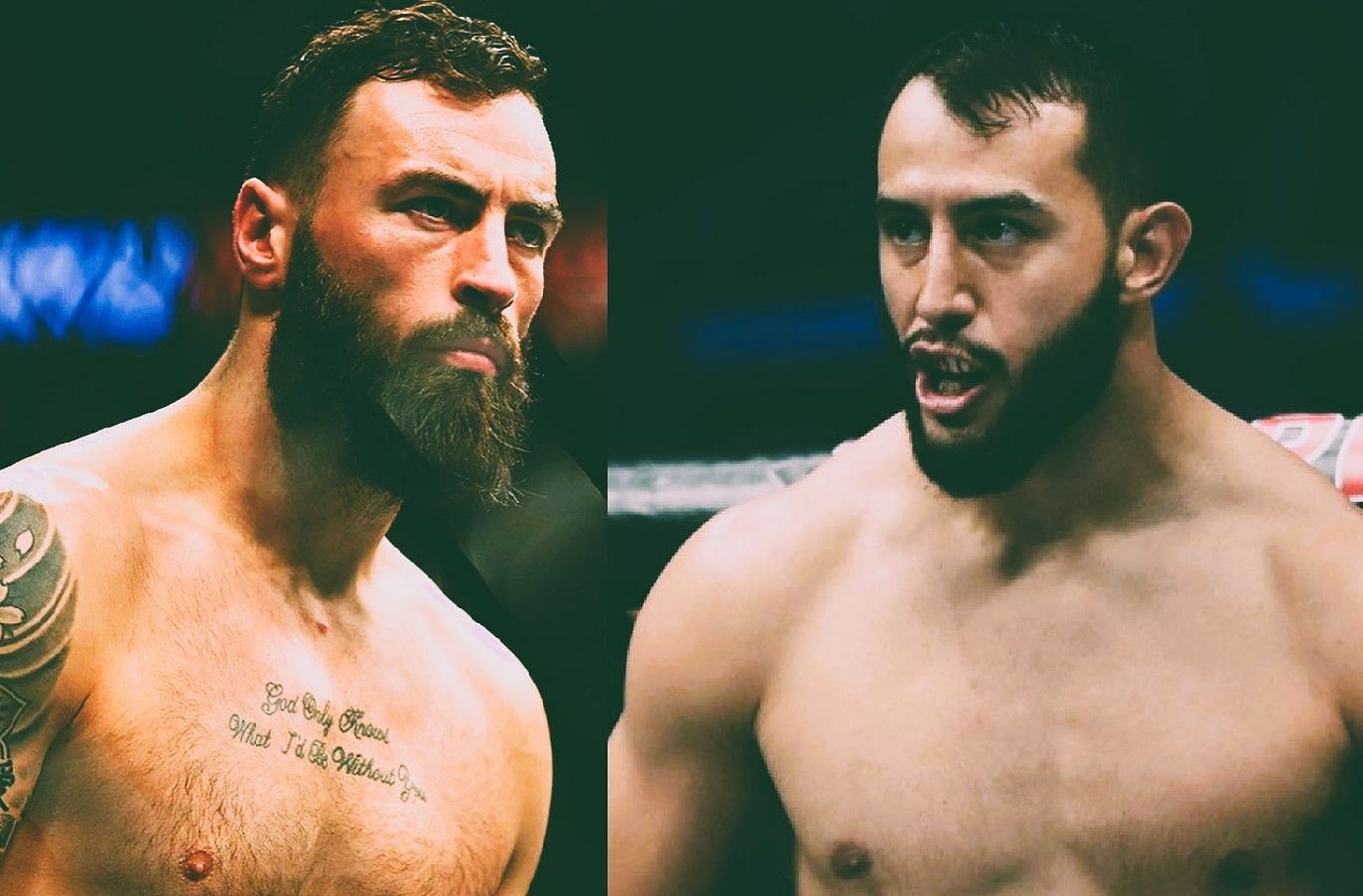 Paul Craig (left) and Dominick Reyes (right) [Images via @domreyes24 and @bigpaulcraig on Instagram]