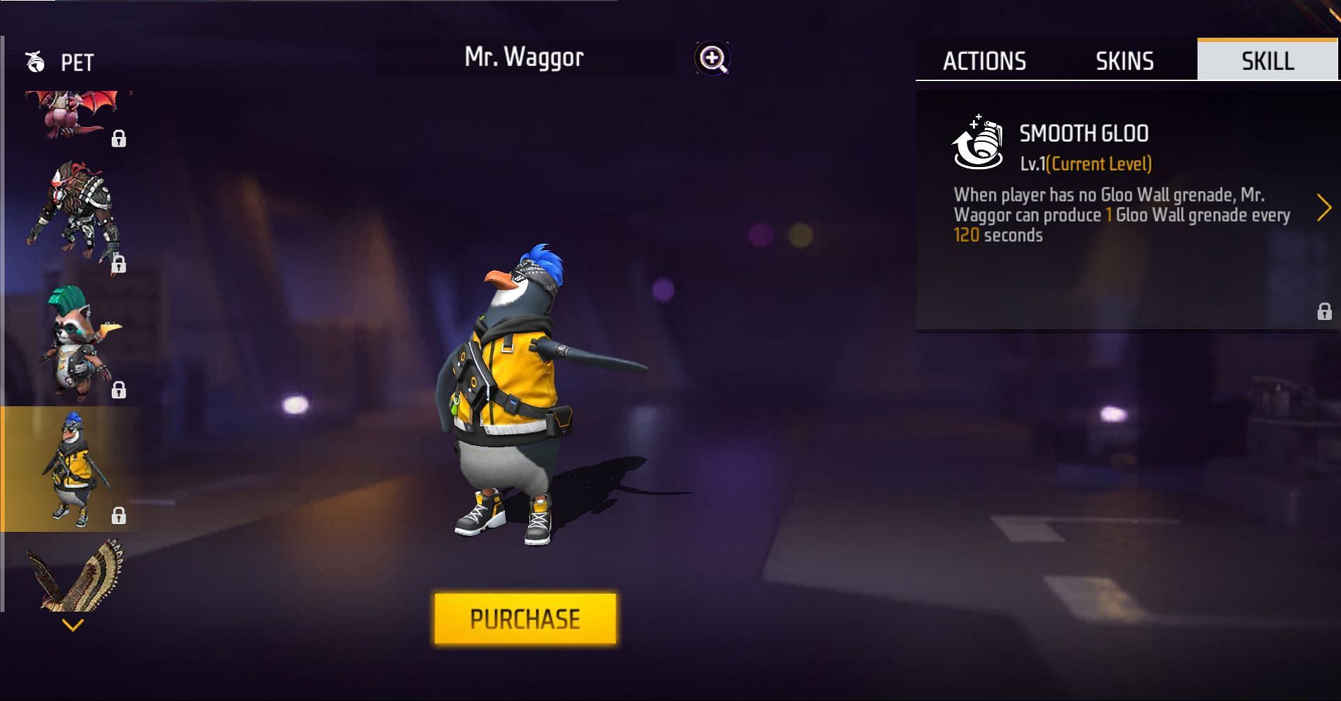 Mr. Waggor is one of the best pets in the game (Image via Garena)