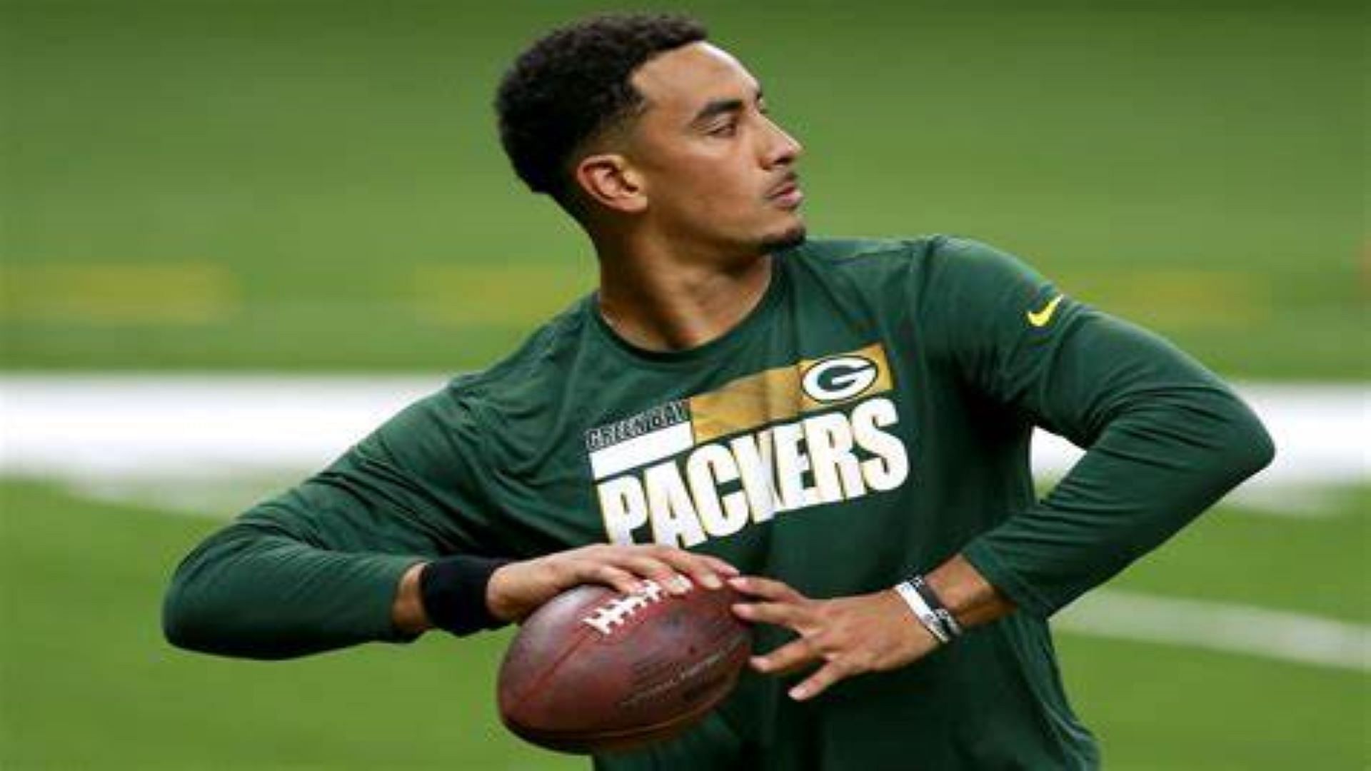 Green Bay Packers back-up quarterback Jordan Love