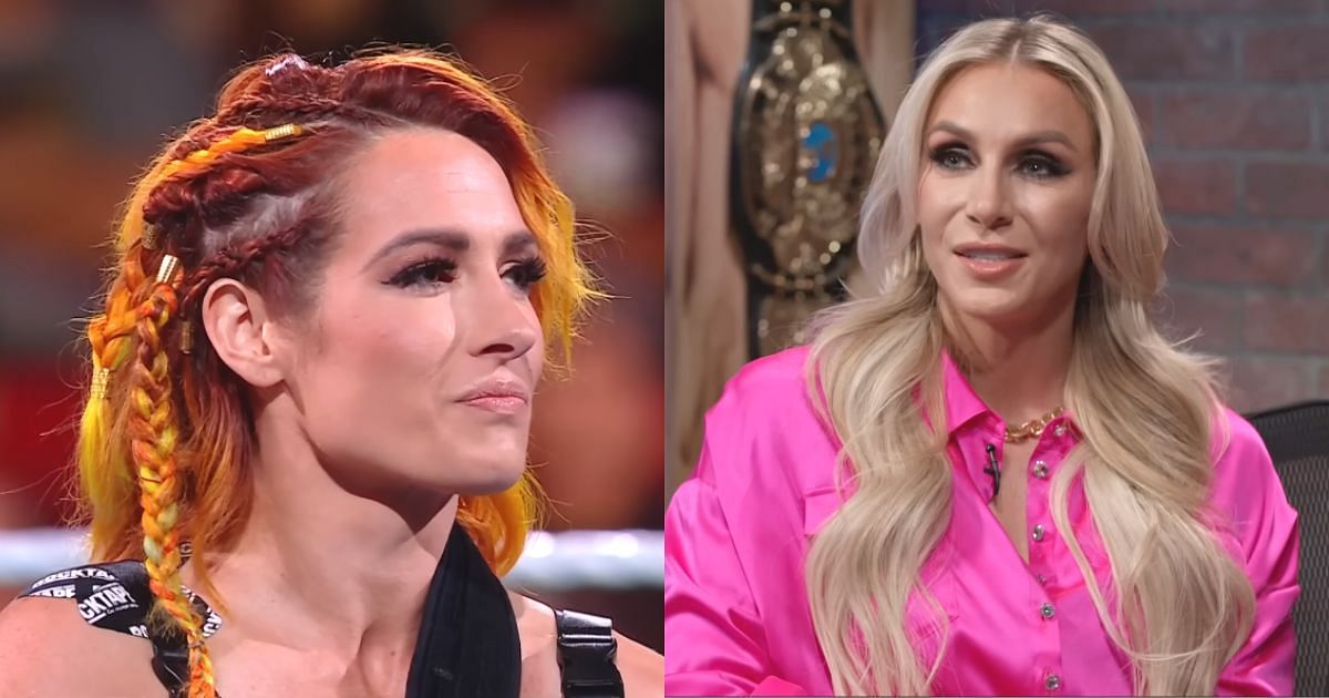 Becky Lynch and Charlotte Flair.