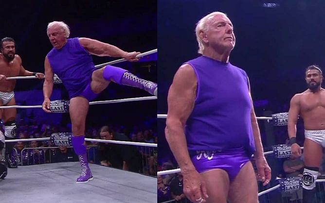 "Literally horrible" - Former WWE star buries Ric Flair's last match