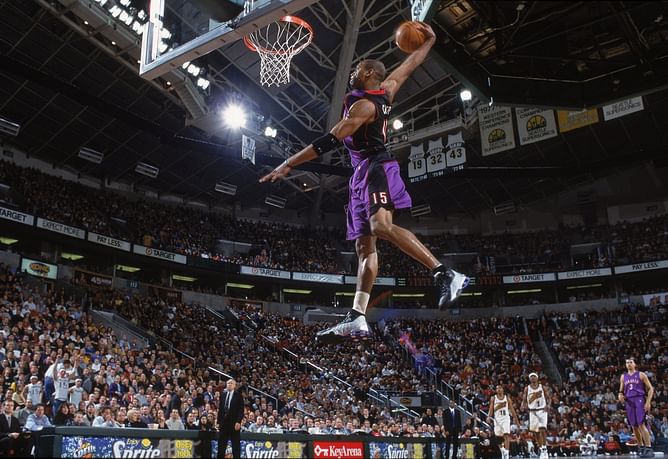“You hear a ball bouncing, you gotta see what’s going on” - Vince Carter gives surprise reason for his insane vertical