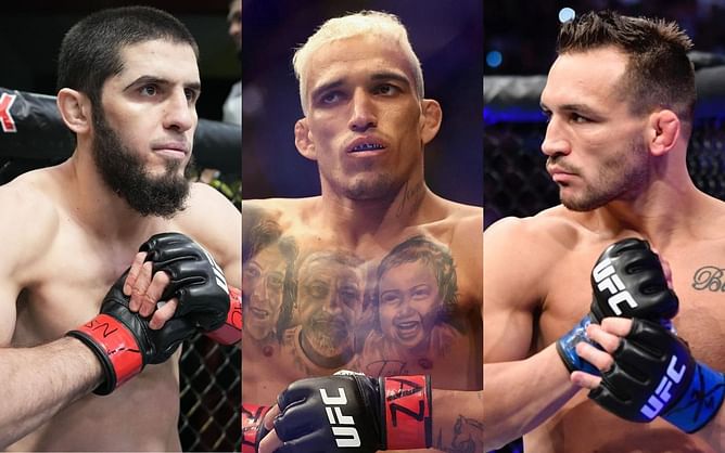 "This is embarassing" - Islam Makhachev says Charles Oliveira took title fight against him only because UFC threatened to give it to Michael Chandler