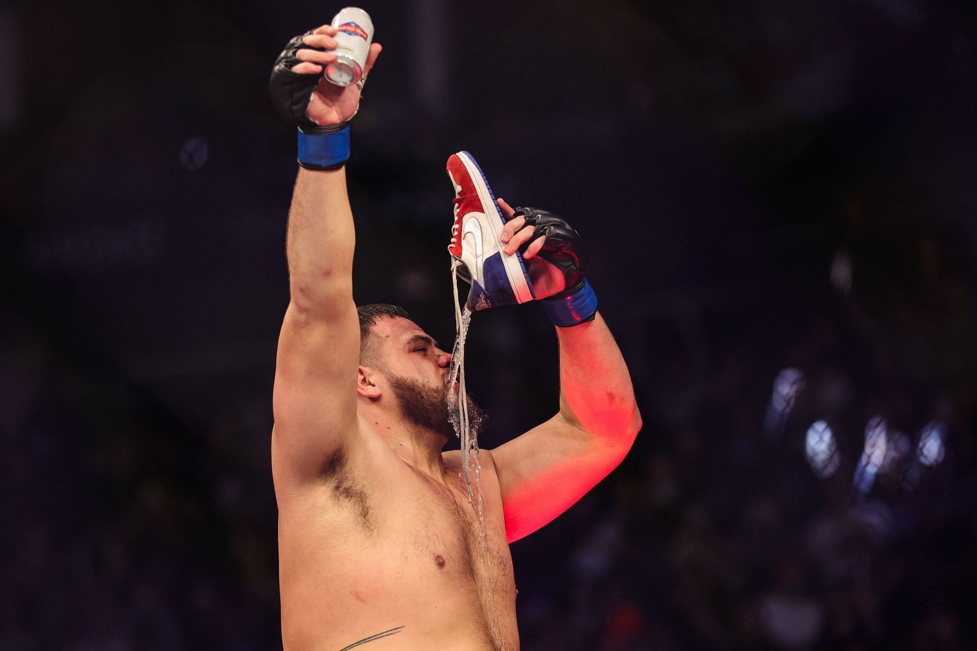 Tai Tuivasa has quickly become a cult favourite with UFC fans Mark Hunt popularised the 'walk-off KO' in his time with the UFC