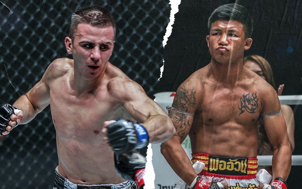 Savvas Michael (left) and Rodtang Jitmuangnon (right) [Photo Credits: ONE Championship]