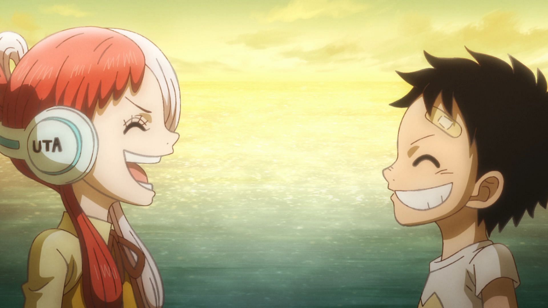 Uta and Luffy will make some promises in One Piece Episode 1030 (Image via Toei Animation)