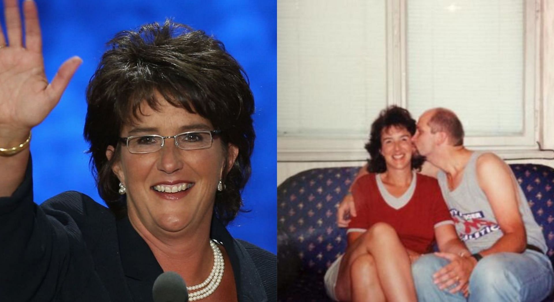 The news of Jackie Walorski&rsquo;s tragic demise was first notified to her husband Dean Swihart (Image via Getty Images and Jackie Walorski/Twitter)
