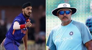 “I will keep him for variety regardless of who sits out”- Ravi Shastri backs Arshdeep Singh for T20I World Cup