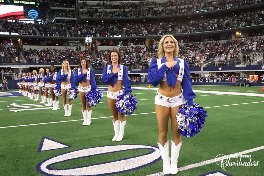 Dallas Cowboys Cheerleaders in action | Source: Instagram