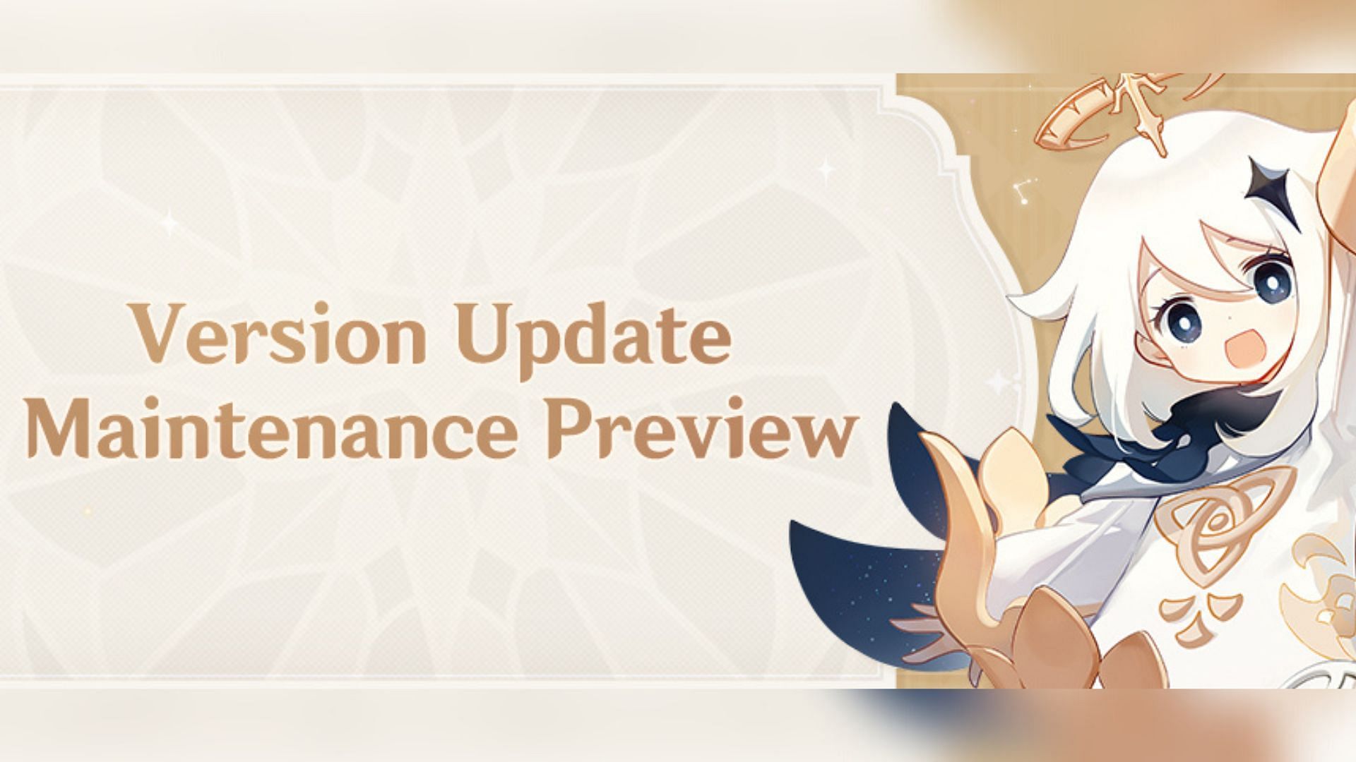 Official details about the 3.0 maintenance (Image via Genshin Impact)