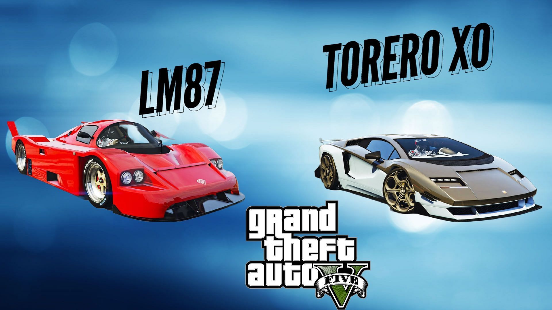 Two of the fastest cars from GTA 5. (Image via YouTube/Shark R)