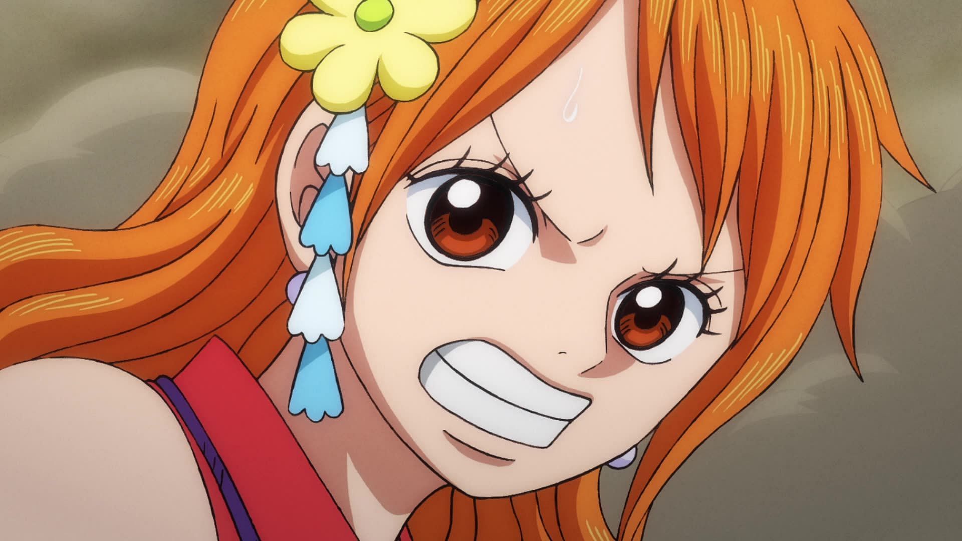 Nami as seen in One Piece (Image via Toei Animation)