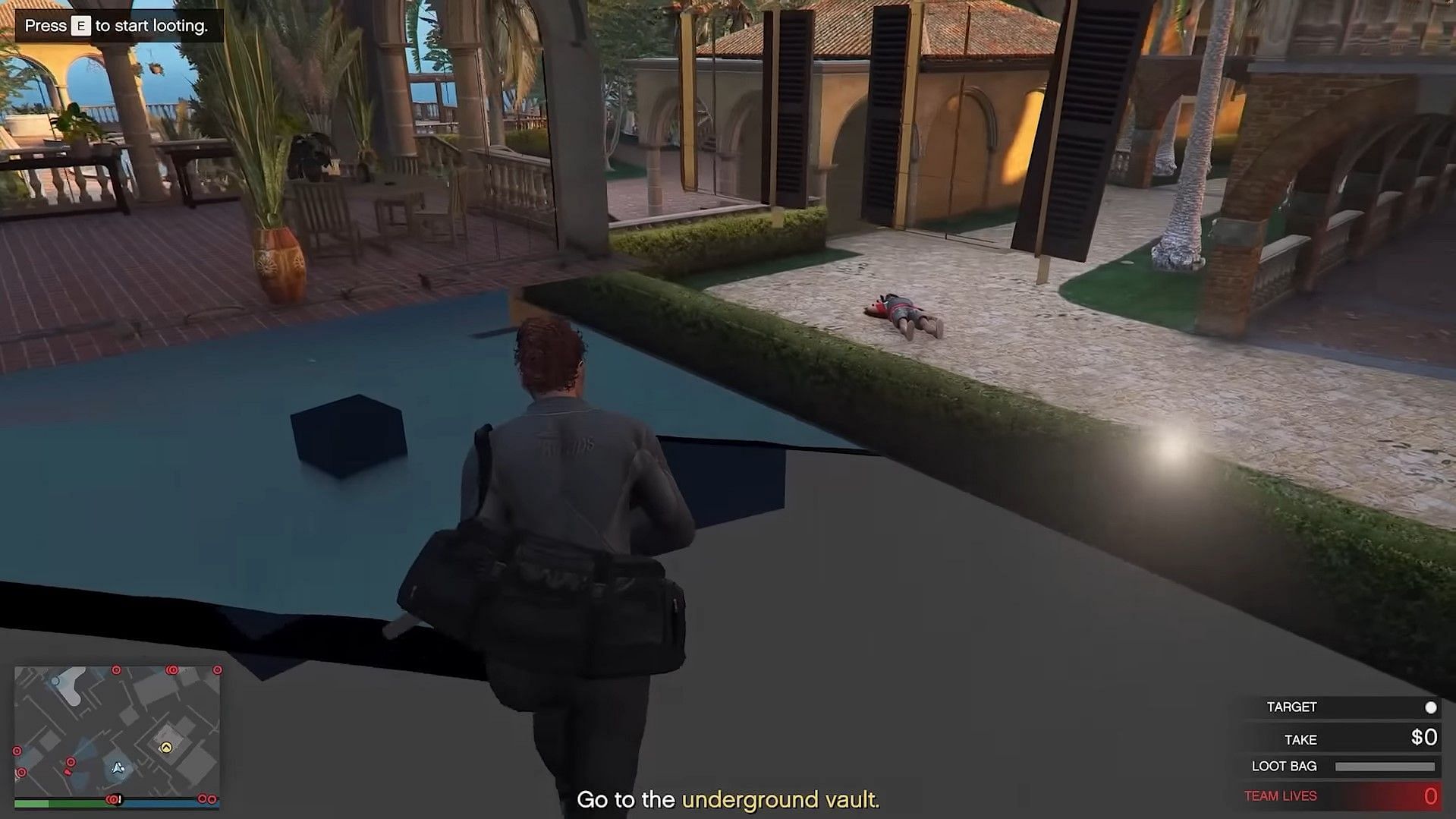 If done correctly, GTA Online players will see a room like this (Image via RandomWeirdThings 248)