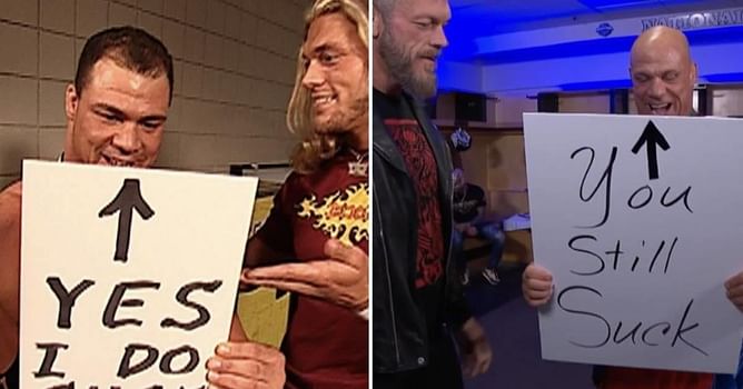 Edge ने 20 साल पुराने सैगमेंट को दोहरा कर WWE दिग्गज का मजाक बनाया, फैंस हुए हंस-हंसकर लोटपोट