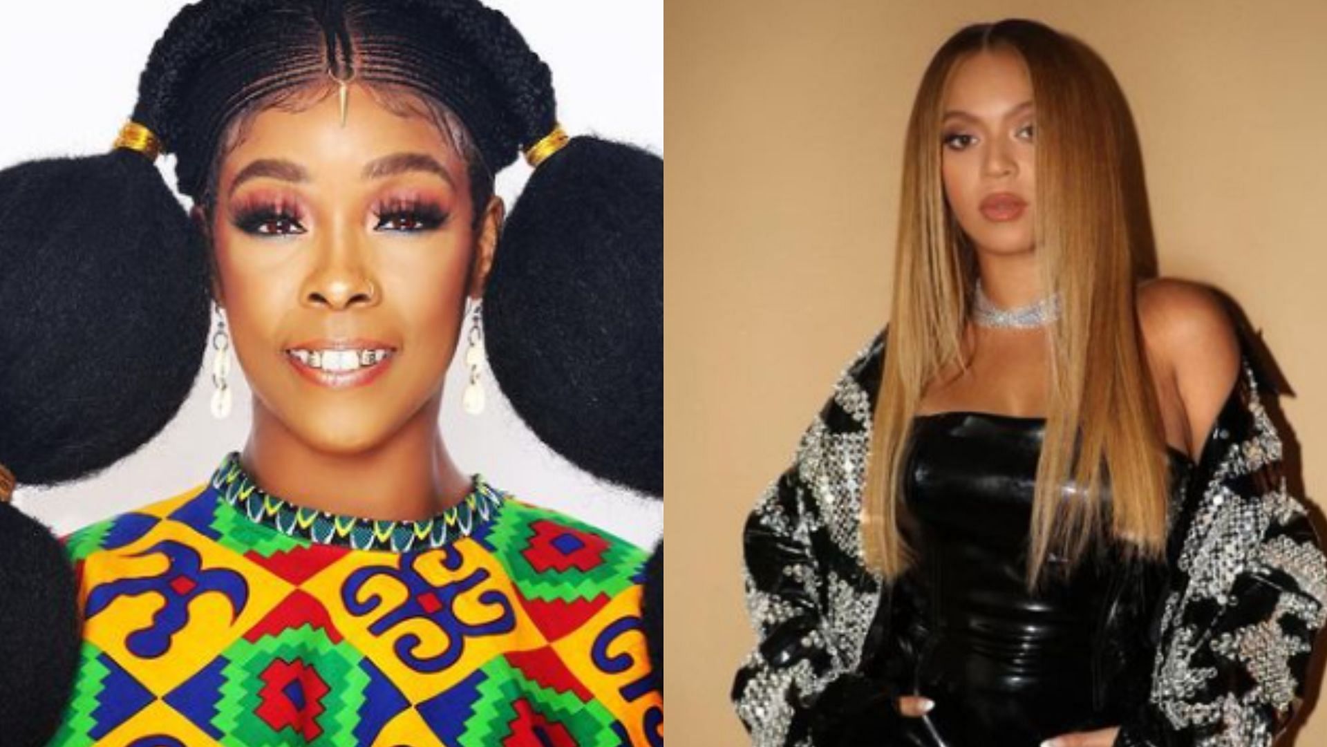 Khia has joined the bandwagon of people criticizing Beyonce&#039;s new album, Renaissance. (Image via mskhiathugmisses/Instagram, beyonce/Instagram)